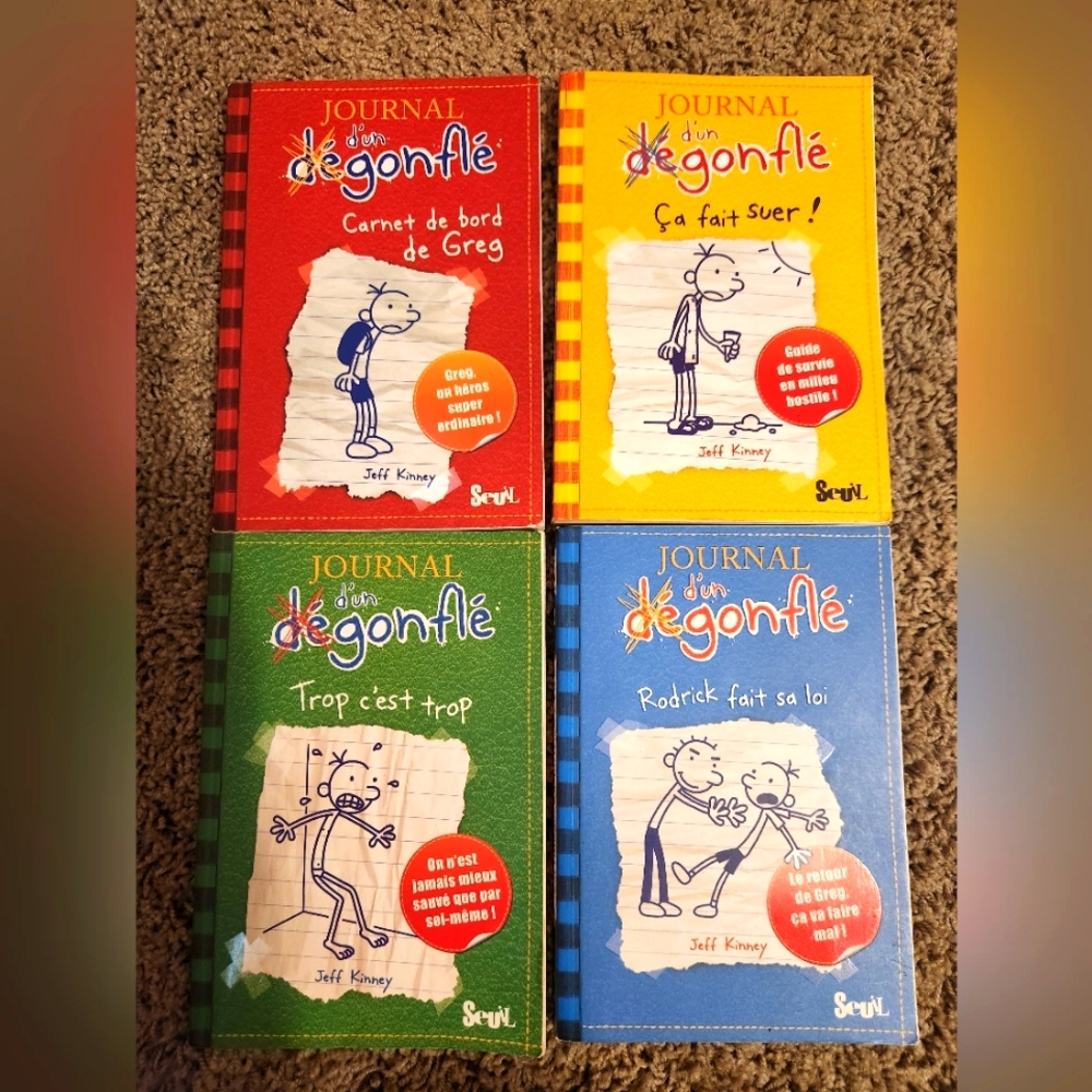 Journal d'un dégonflé Kids Book Set - Multicolor